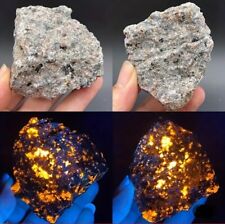 Yooperlite Rocks Flame Stone Lake Superior Fluorescent Sodalite 1 PC (3-5cm) Lg picture