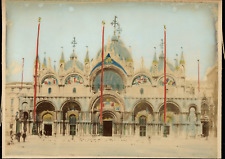 Italy, Venice, Basilica Cathedral of St. Mark vintage albumen print print print print print print print print print picture