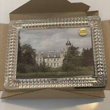 Pair (2) Of Cristal D'Arques France Crystal 5” X 7” Picture Frames picture