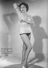 Vintage Photo 8.5x11   #25324 Lovely Burlesque Stripper Za Za Amour picture