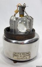 Vintage Whelen Rota-Beam RBII Round Beacon Rotating Caution Hazard Light picture