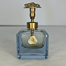 VIntage Perfume Bottle, Austrian Glass, Beautiful Light Blue Color picture