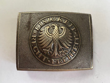 Vintage German Army  Bundeswehr Eagle -Einigkeit Recht Freiheit- buckle picture