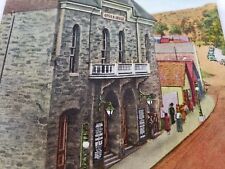 C 1930s Opera House Central City Colorado Street View Linen Vintage Postcard  picture