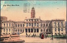 1912 Handcolored New York PC City Hall picture