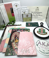 Lot AKA Alpha Kappa Alpha NARC 2009 Guides CD Ivy Leaf Info for Boule Trivet Pad picture