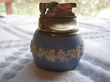Vtg Wedgewood Queenswear Grapevine Pattern Table Lighter Blue White  picture