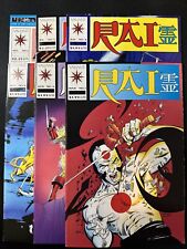 Rai #1 2 3 4 5 6 1992 Series Valiant Comics Lot Run Set 1st Print VF/NM *A6 picture