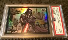 2022 Star Wars Galaxy Chrome Darth Vader & Stormtroopers #59 Refractor PSA 9 MNT picture