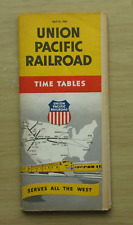 UP UNION PACIFIC Public Timetable: 4/24/60 System picture