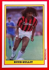 1988 RUUD GULLIT ROOKIE CARD MILAN AC WORLD RECORD FOOTBALL COLLECTION RARE picture