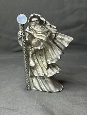 Vintage Gallo Pewter “the Wizard In The Wind“ picture