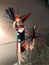 Annalee 4th Of July Fireworks Mouse 8” Display picture