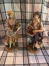 Homco figurines Young farmer set  picture