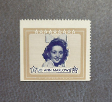 1947 Hollywood Star Stamp Jo Ann Marlowe Child Actress picture