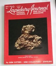 VTG Lapidary Journal Gem Cutting Magazine May 1975 Tom's Baby picture