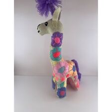 Embroidered Folk Art Giraffe Alebrijes Plush Mexican Chapas Boho Nursery 16