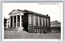 Tompkinsville KY-Kentucky, First Methodist Church, Antique Vintage Postcard picture