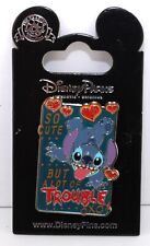 Disney Parks Stitch Pin NEW So Cute But Alot Of Trouble OXOX picture