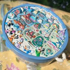Tokyo Disney Sea Land Resort Limited Popcorn Bucket Guide Map Mickey Minnie 2024 picture
