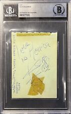 1965 THE ROLLING STONES KEITH RICHARDS SIGNED AUTOGRAPHED ALBUM PAGE BECKETT COA picture