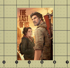 THE LAST OF US TV SHOW CUSTOM MADE REFRIGERATOR MAGNET JOEL AND ELLIE #5 CARTOON picture
