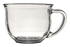 1 X Large Clear Coffee Tea Or Soup Mug 16 Oz picture
