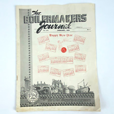 1945 WWII Era Boilermakers Journal Iron Ship Builders Kansas City KS Vintage picture