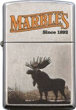Marbles Lighter Moose Zippo Artwork Street Chrome Dimensions 1.44