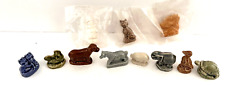 Vintage Wade England Whimsies Lot of 11 Assorted Animals Embossed Wade picture
