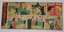 Boots  Edgar Martin Comic Strip Clipping Sunday Newspaper 1954 Color Vintage picture