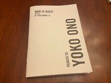Tribute to Yoko Ono, War is Over If You Want It, Program, Budapest  picture