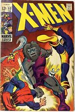 X-Men #53 Marvel Comics 1969 1st Barry Windsor Smith Art Blastaar Beast Origin picture