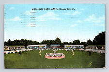 c1954 Magnolia Park Motel Orange City Florida FL Postcard picture