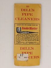 VINTAGE Dill's Pipe Cleaners 40 Piece Package with 20 Original Pipe Cleaners picture