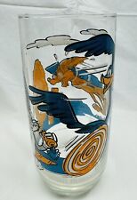 Vtg 1979 Pepsi Looney Tunes Bugs Bunny, Road Runner, and Wile E. Coyote Glass picture