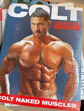 COLT STUDIOS Men NAKED MUSCLES Calendar 2005 Gay Art Muscle Adult New SEALED picture