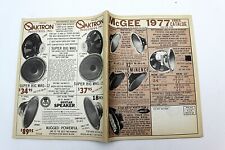 McGee Radio Co Electronics Catalog for 1977 TV Stereos, Components ++ picture