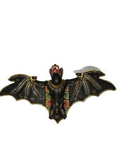 Winged Bat Mobile Spirit Chaser Crib Guardian Carved wood Bali Art 21” picture