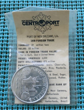 1970 Port of New Orleans / Rivergate (convention hall) aluminum doubloon picture
