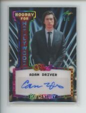 ADAM DRIVER AUTO 1/1 2024 LEAF POP CENTURY HOORAY FOR HOLLYWOOD RAINBOW 1OF1 picture