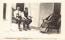 Postcard IA: RPPC Paul Gruber Family, Farragut, Iowa, Posted picture