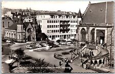 1963 Albert Institute And Royal Exchange Dundee Real Photo RPPC Posted Postcard picture