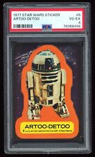 1977 Topps Star Wars Sticker #6 Artoo-Detoo PSA 4 VG-EX picture
