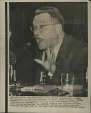 1954 Press Photo Special Counsel Ray Jenkins at hearing in Washington, DC picture