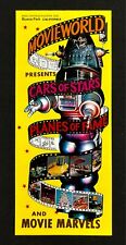1960s Buena Park CA Movieworld Star Cars Old Hollywood Vintage Travel Brochure picture