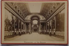 Original Antique Cabinet Card 1890  Versailles - Le Palais - France History picture