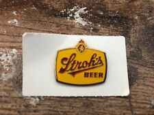 Vintage STROH'S BEER Lapel Employee Pin picture