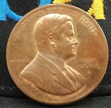 Herbert Hoover Inaugural Coin U.S. Mint Commemorative President nice picture