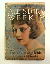 All-Story Weekly Pulp Jul 17 1920 Vol. 112 #3 PR picture